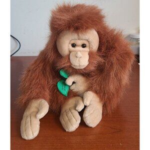 Conservation Collection Orangutan Monkey Stuffed Plush Columbus Zoo 10"